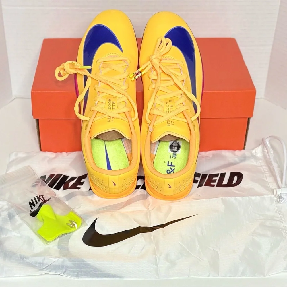 Nike Triple Jump Elite 3 Track & Field Jumping Spikes Shoes HV6425-800 w/ Spikes